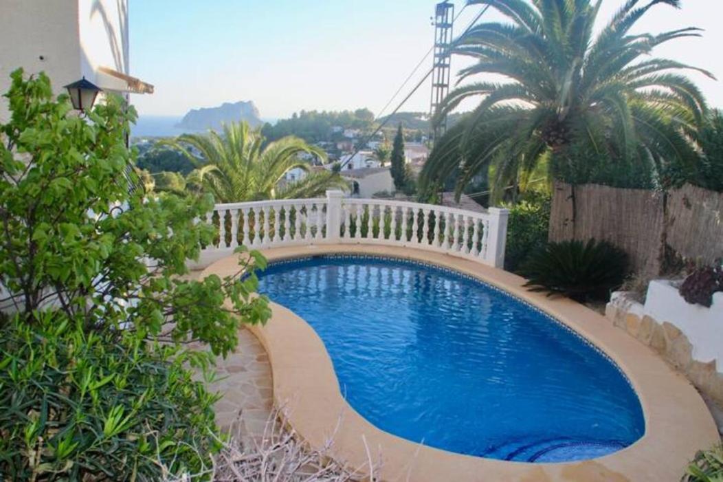 Charming Villa In Montemar With Private, Heated Pool And Sea Views ベニッサ エクステリア 写真