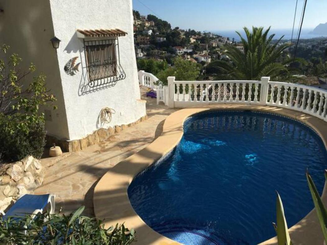 Charming Villa In Montemar With Private, Heated Pool And Sea Views ベニッサ エクステリア 写真